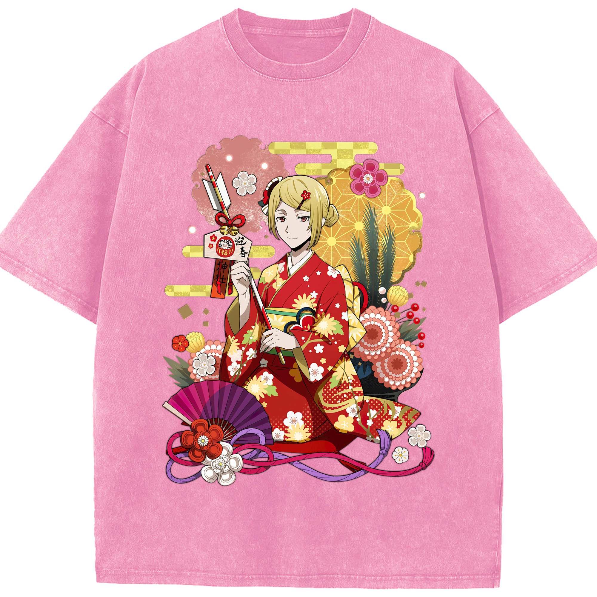 （画像用） 文豪ストレイドッグス Bungo Stray Dogs 綿100% ヴィンテージ風 半袖Tシャツ（フロントプリント）